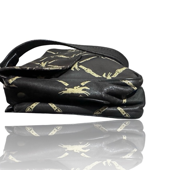 Longchamp Dark Brown Horse Logo Shoulder Bag / Crossbody - Picture 2 of 12